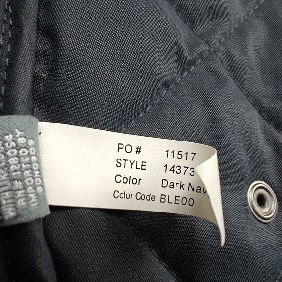 Bonobos Quilted Jacket Men’s XXL Dark Navy The Banff Standard Fit Fall Winter - Picture 9 of 11